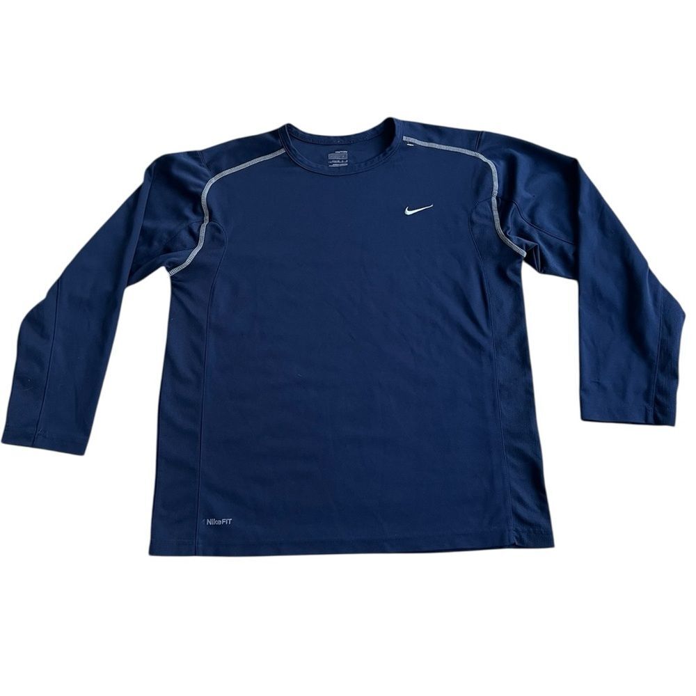 Nike dark blue shirt for kids size L (14-16)